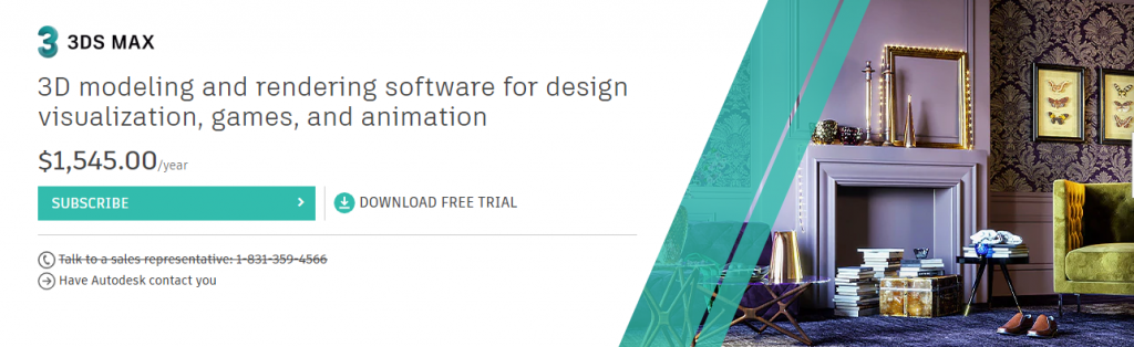 3ds Max-Mobile App UI Design Tools