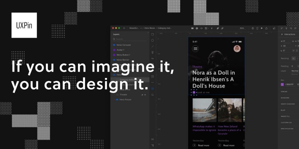 UXPin-Mobile App UI Design Tools