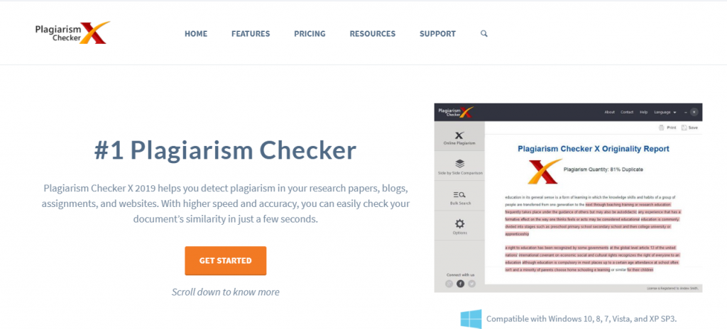 PLAGIARISM CHECKER X-Top Free Online Plagiarism Checkers Tools