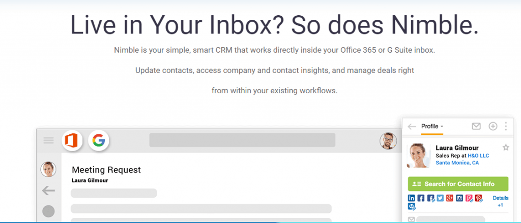 Nimble-CRM Software