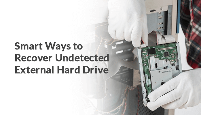 How to Recover Data From an Undetected External Hard Drive Safely Manual Methods to Recover Data From Undetectable External Hard Drive