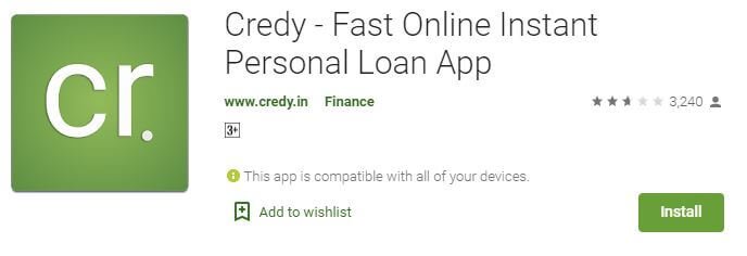 Credy - Fast Online Instant Personal Loan App