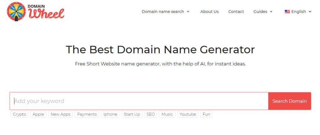 domainwheel - Generate YouTube Channel Name