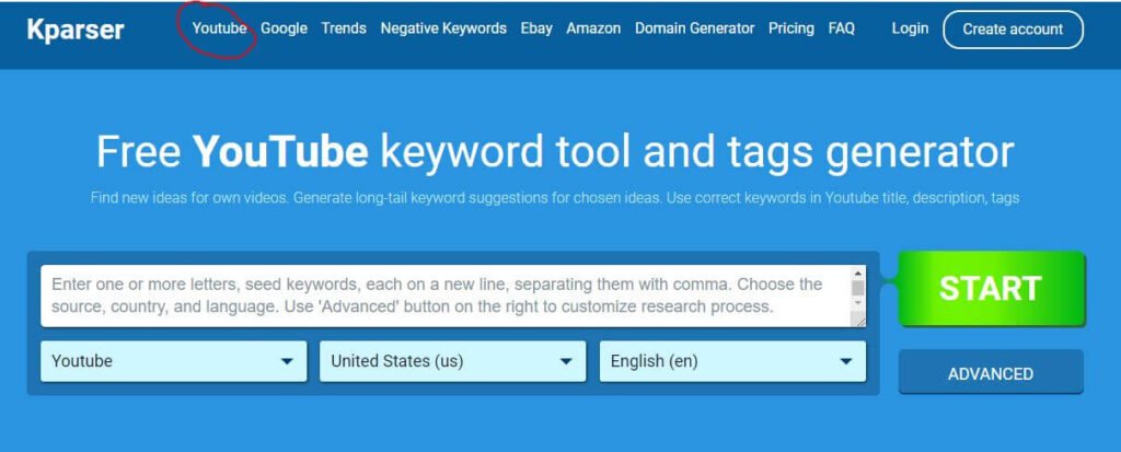 kparser-YouTube Channel Name Generator Tools online