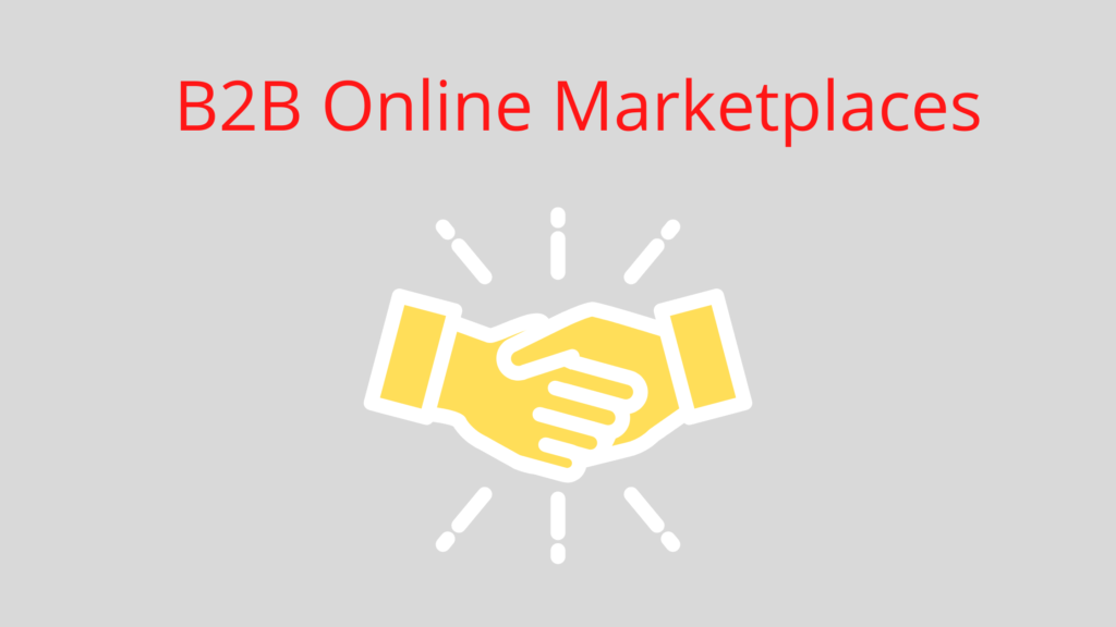B2B Online Marketplaces In India