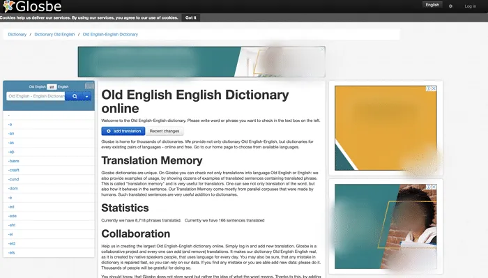 Glosbe-Old-English-Translations