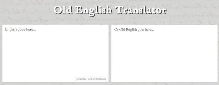 Lingojam-old-english-translator